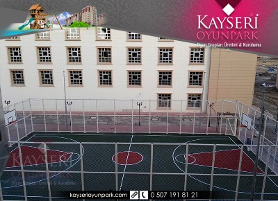 Sivas Şarkışla 500 Kişilik Öğrenci Yurdu 2 adet Basket Sahası